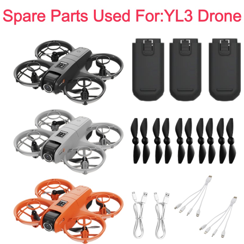 Drone Rc Yl3 - YL3 Optische Flusspositionierung Ferngesteuerter Quadcopter RC