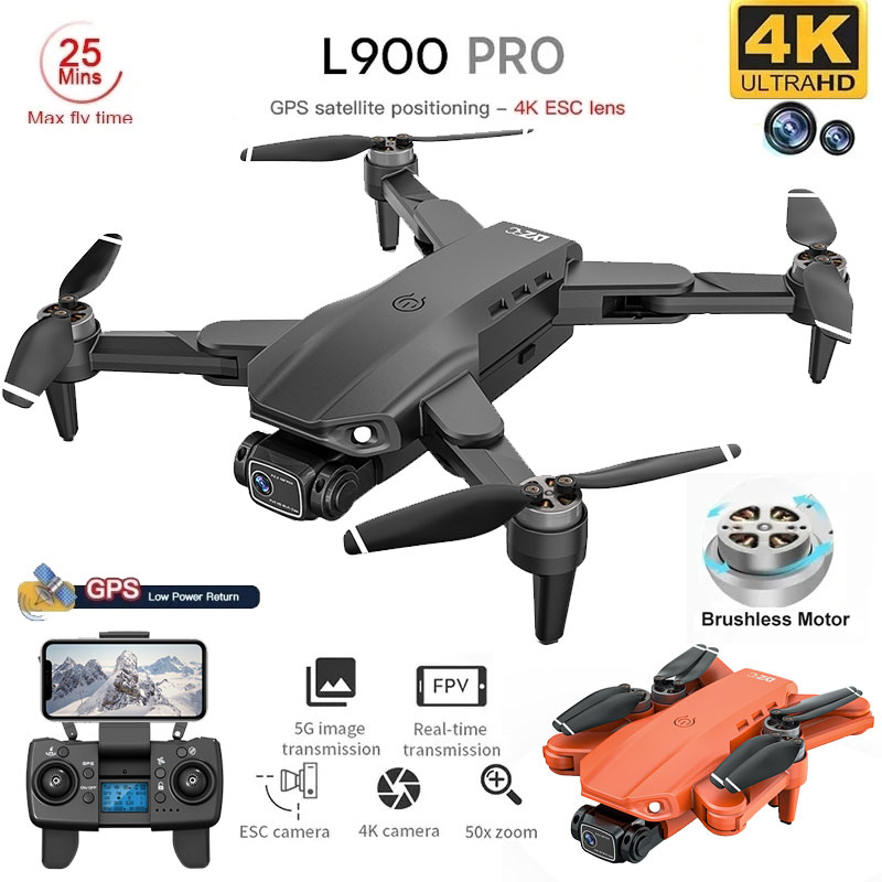 Drone Rc Team City - L900 Pro GPS Drone 4K Professionelle
