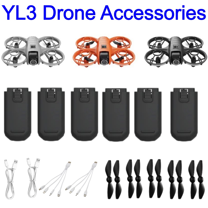 Drone Rc Yl3 - YL3 Drohnenzubehör Batterie 3,7 V 600