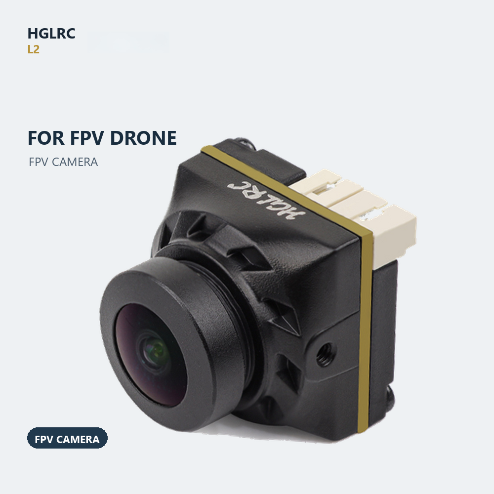 Drone Rc Yl3 - HGLRC L2 FPV-Kamera 1800TVL 19x19x21mm 6,8g