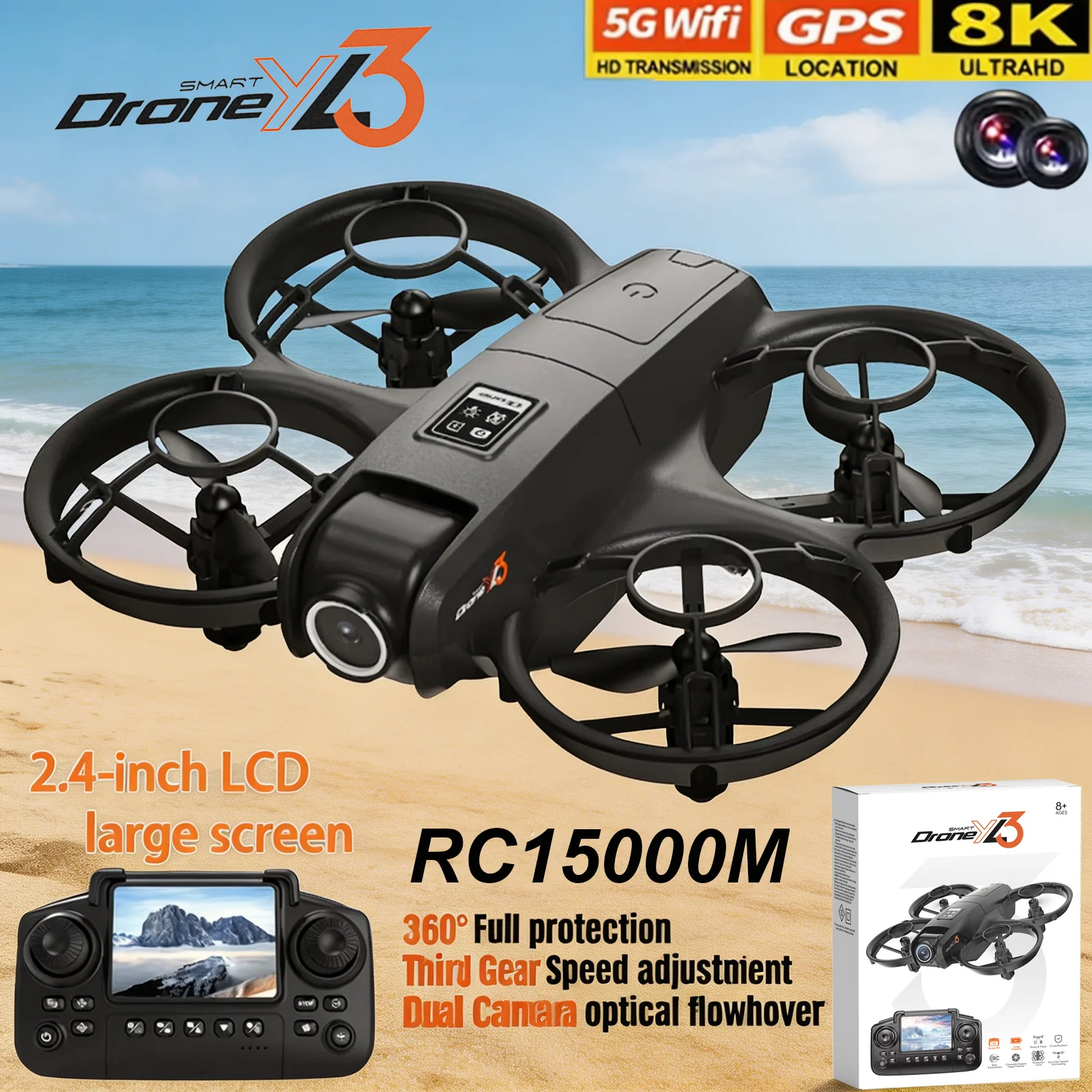Drone Rc Yl3 - Neue YL3 RC-Drohne mit 8K 1080P