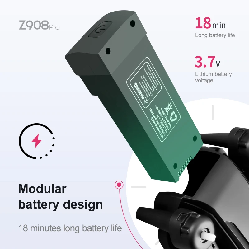 Z908 Pro Max Eders Batterie 3, – Dron Rc Quadcopter Bewertung und Preis