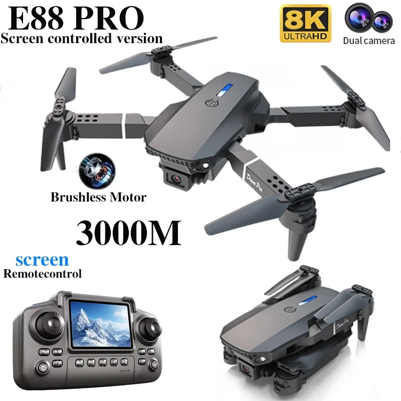 Professionelle E88 PRO Drohne  – Dron Rc Quadcopter Bewertung und Preis