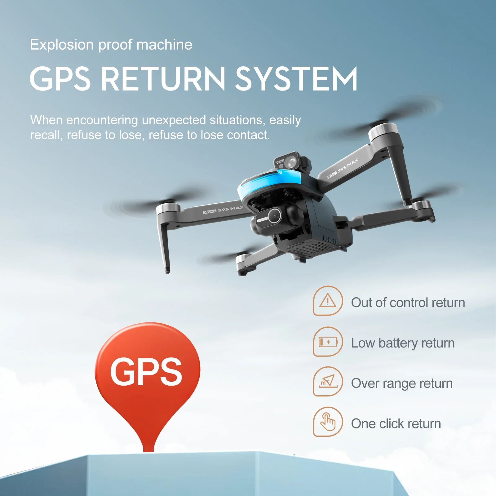NEUE S9S MAX MINI Drone 4K 2-A – Dron Rc Quadcopter Bewertung und Preis