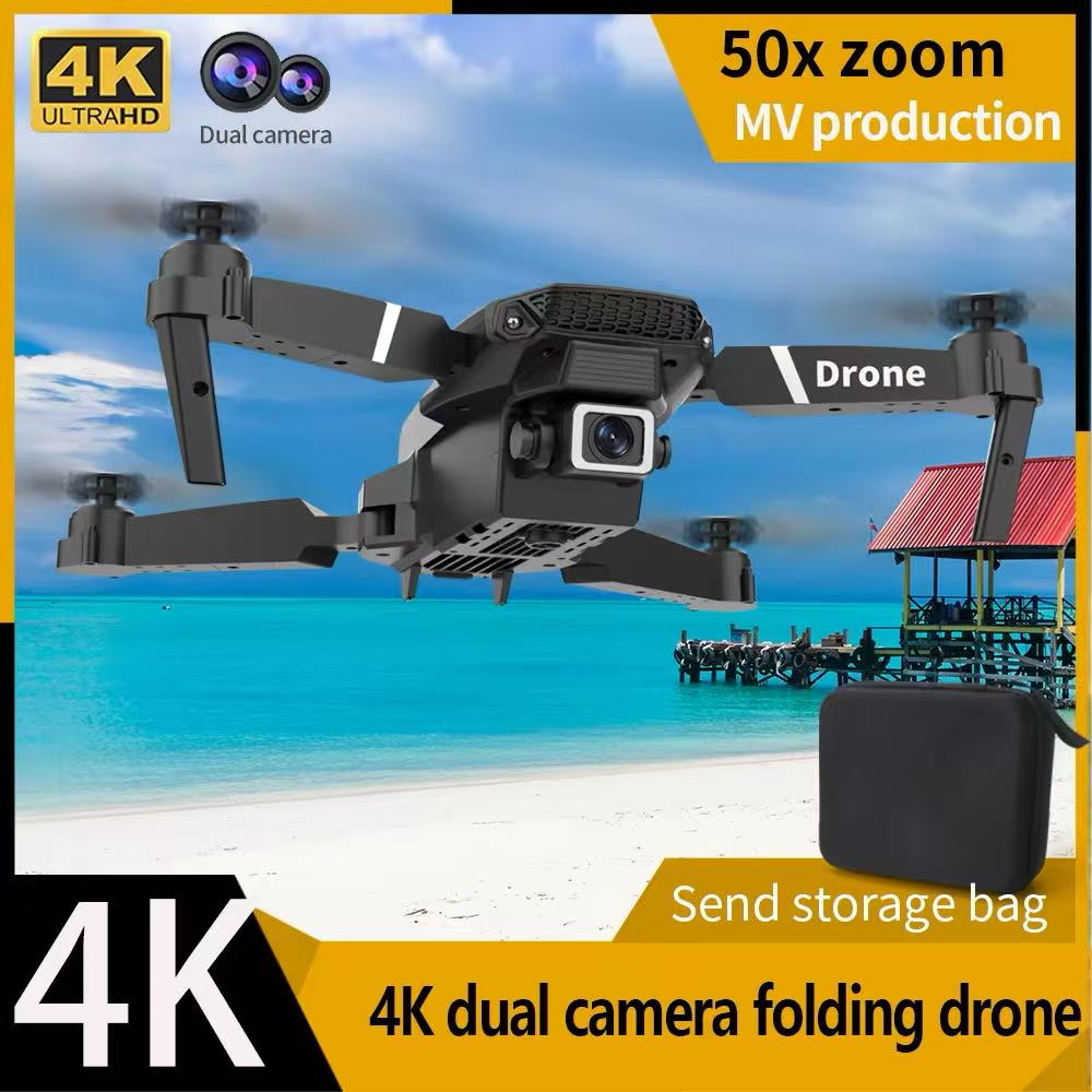 Professionelle Drohne E88 4k W – Drone Rc Team City Bewertung und Preis