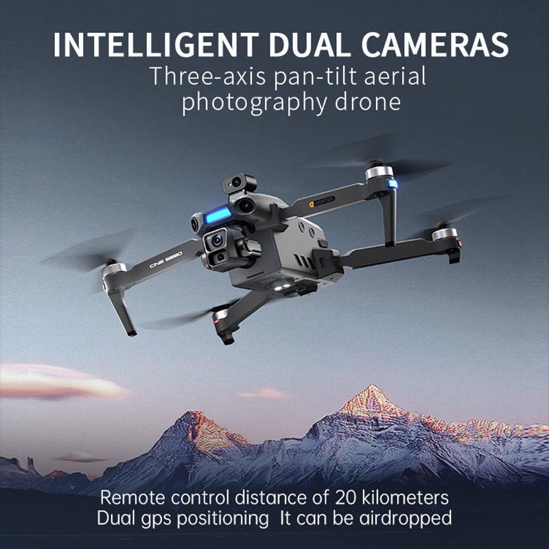 2026 Neue 8K Dual-Kamera-Drohn – Drone Rc Team City Bewertung und Preis