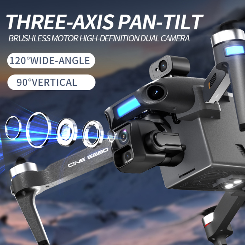 2026 Neue 8K Dual-Kamera-Drohn – Drone Rc Team City Bewertung und Preis