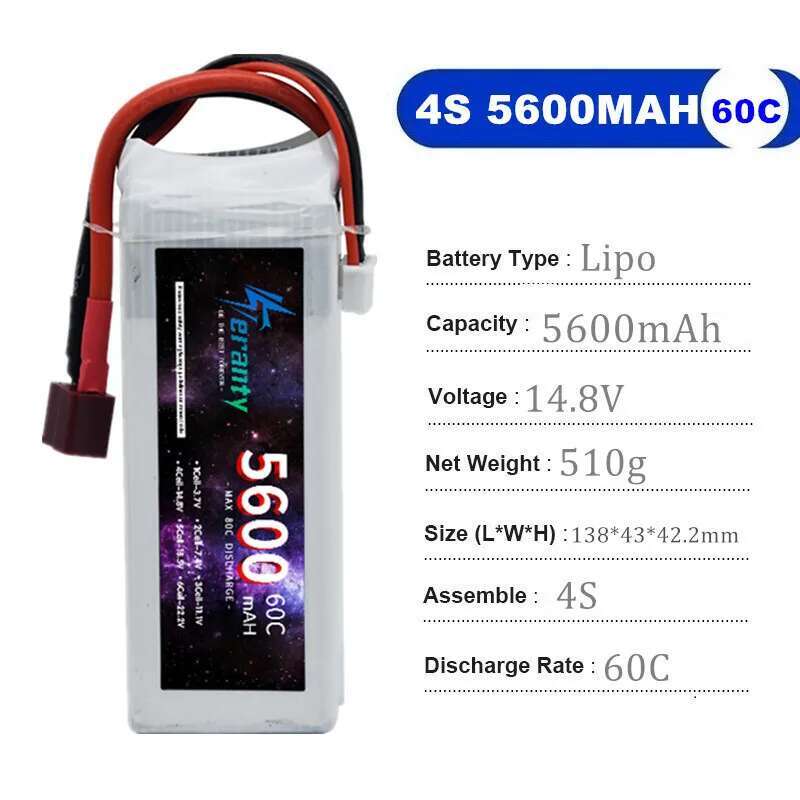 TERANTY 5600MAH 60C 2S 3S 4S 6 – Rc Drift Car Kit Bewertung und Preis