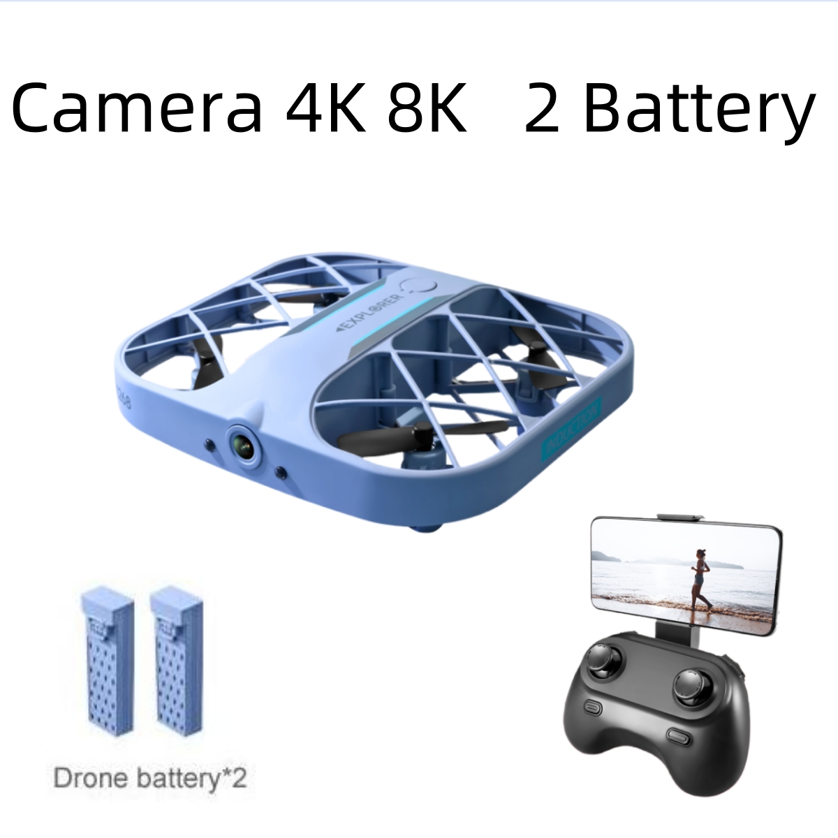 JJRC H107 FPV RC-Drohne mit 2  – Dron Rc Quadcopter Bewertung und Preis